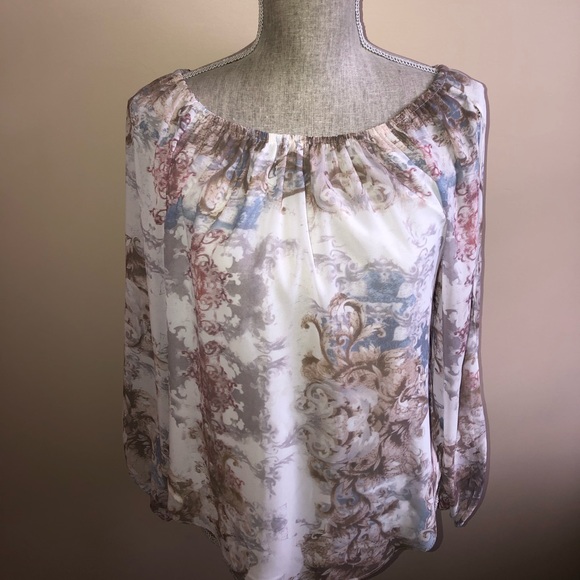 Joseph Ribkoff Tunic w/ split sleeve - Picture 5 of 7